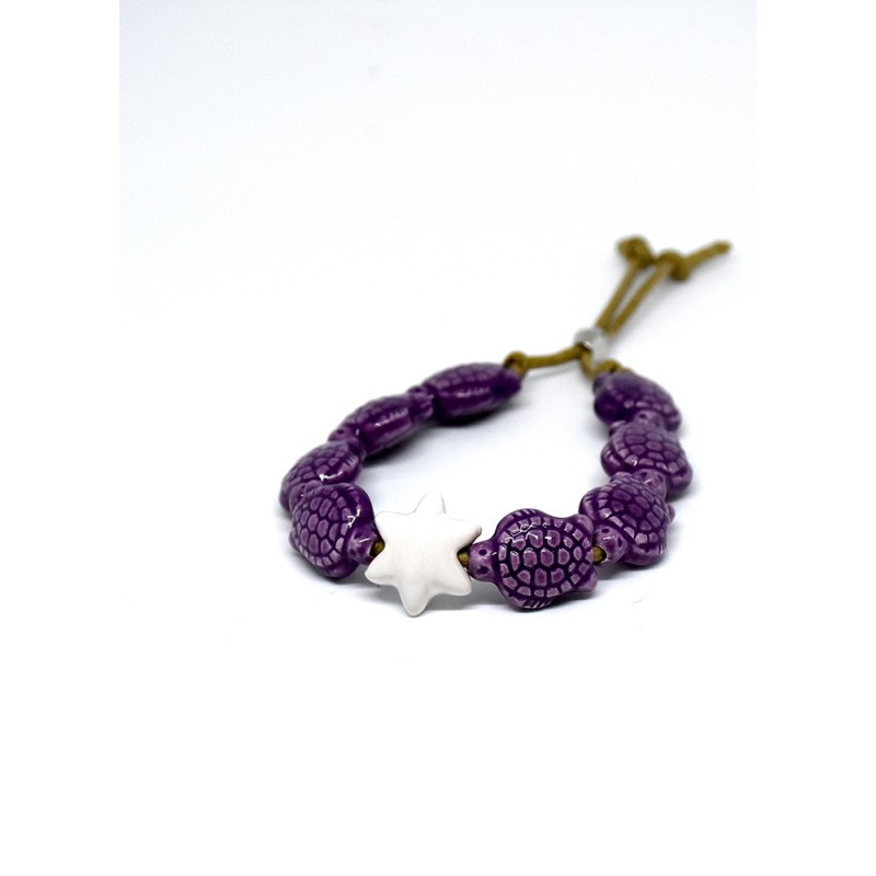 Bracciale Tartaruga Viola