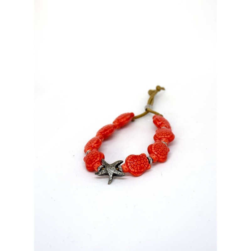 Bracciale Stella Rosso