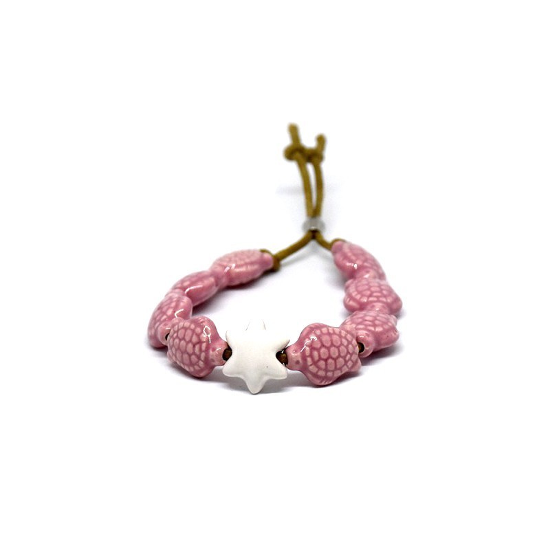 Bracciale Tartaruga Rosa