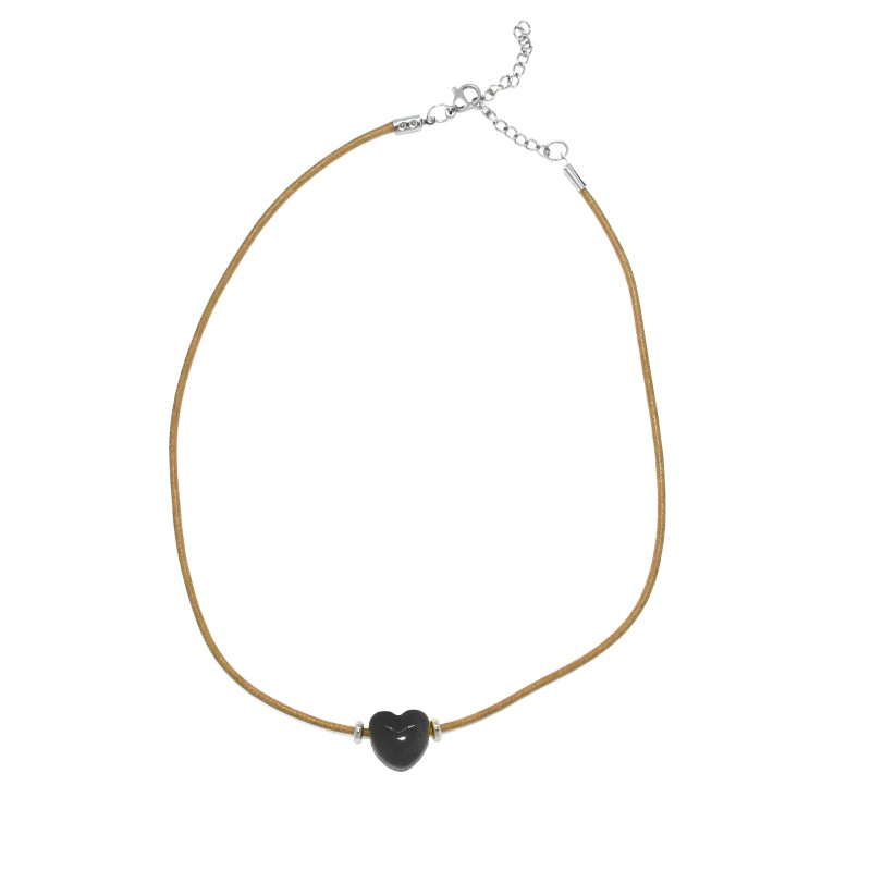 Collana Cuore Nero